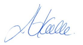 unterschrift